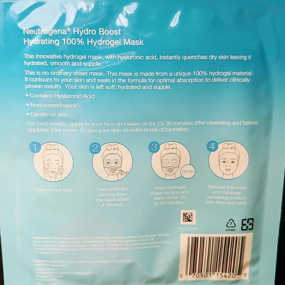 Neutrogena Hydro Boost Mask Shea Moisture Soap - Picture 2 of 2